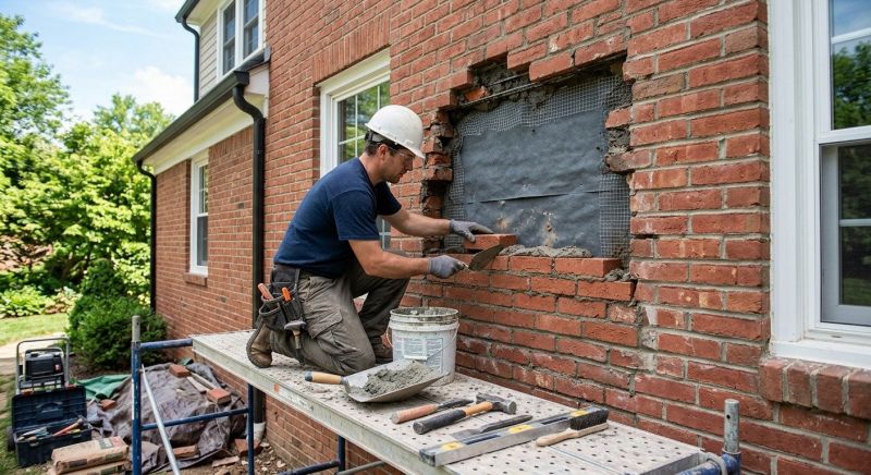 Brick Caulking in Fargo, ND