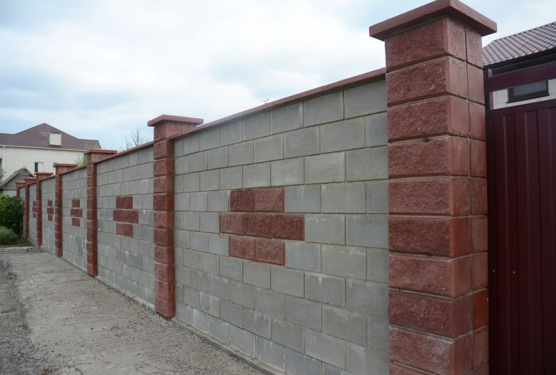 Brick Fence Repair in Fargo, ND