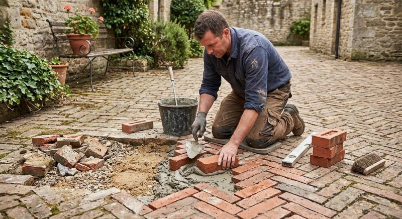 Brick Floor Repair in Fargo, ND