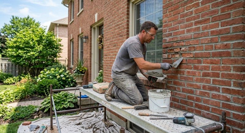 Brick Masonry Restoration in Fargo, ND