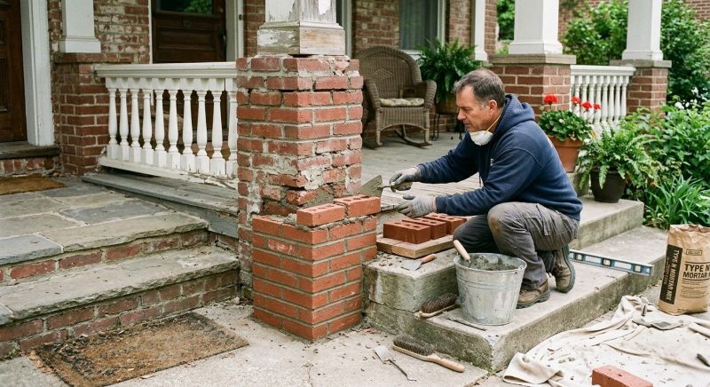 Brick Repair in West Fargo, ND