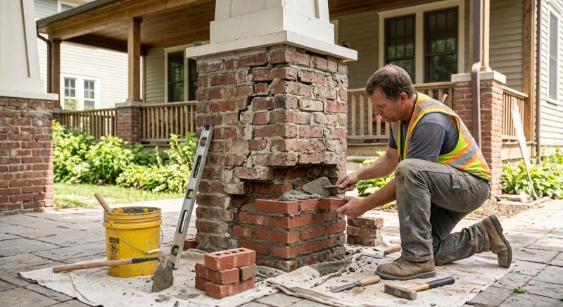 Brick Restoration in Fargo, ND