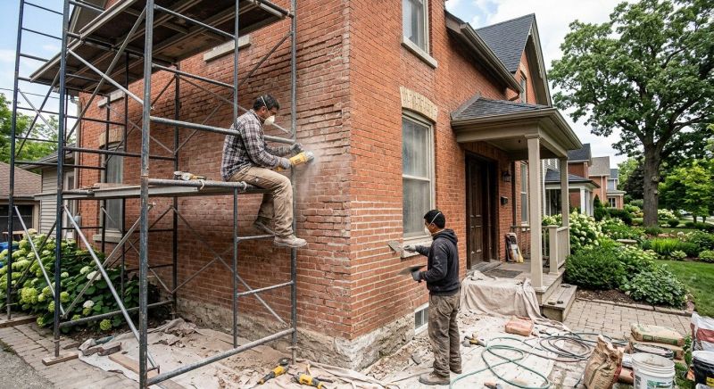 Brick Restoration in Moorhead, MN