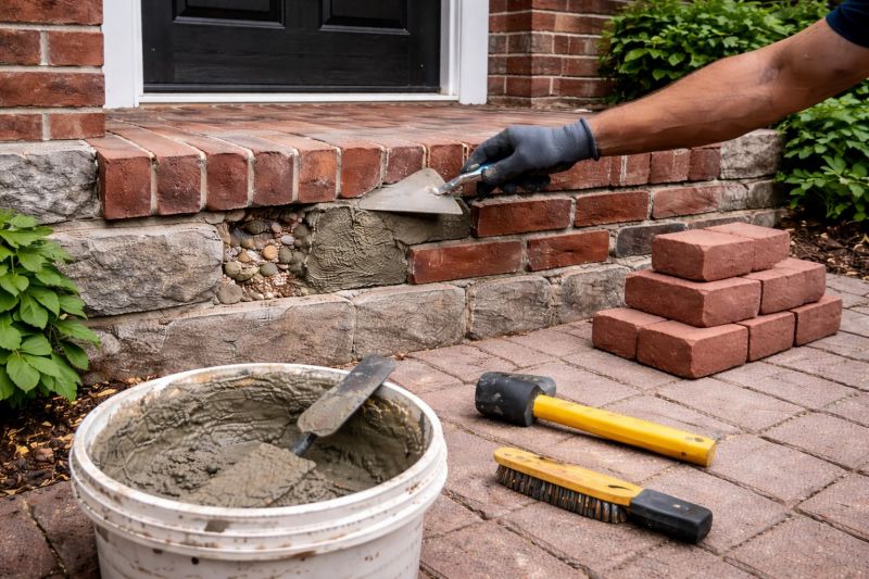 Brick Steps Repair in Fargo, ND