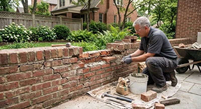 Brick Wall Repair in Casselton, ND