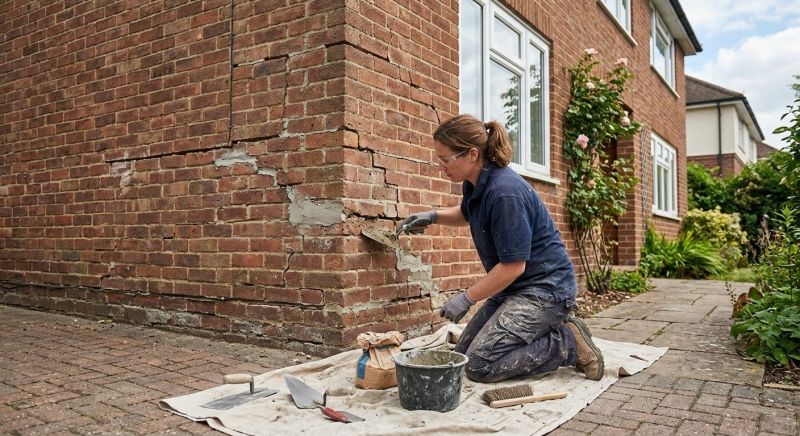 Brick Wall Repair in Fargo, ND