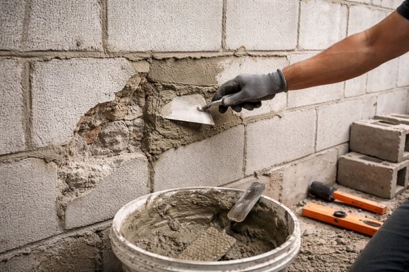 Concrete Block Repair in Moorhead, MN