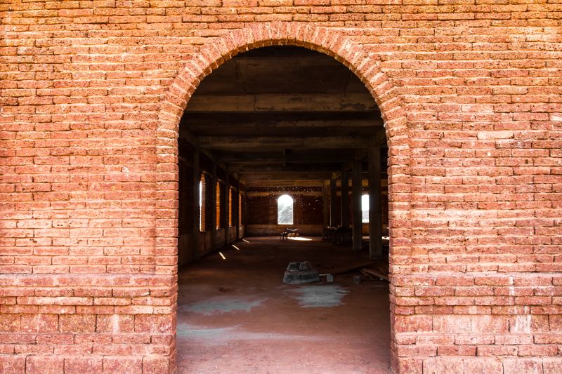 Entryway Brick Repair in Fargo, ND