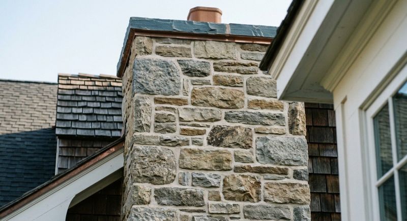 Stone Chimney Installation in Moorhead, MN