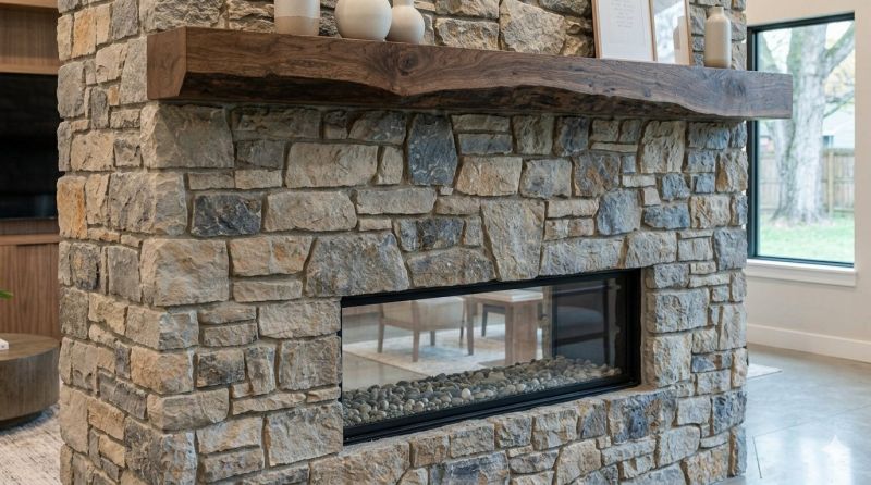 Stone Chimney Installation in West Fargo, ND