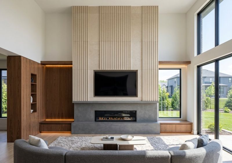 Stone Chimney Installation in West Fargo, ND