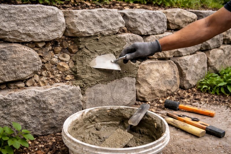 Stone Column Repair in Fargo, ND