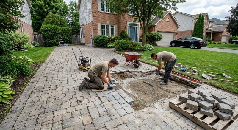 Stone Driveway Repair in Fargo, ND