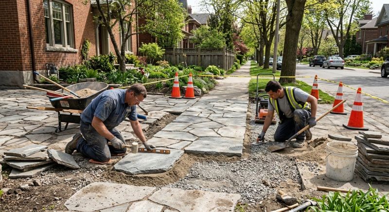 Stone Driveway Repair in Fargo, ND
