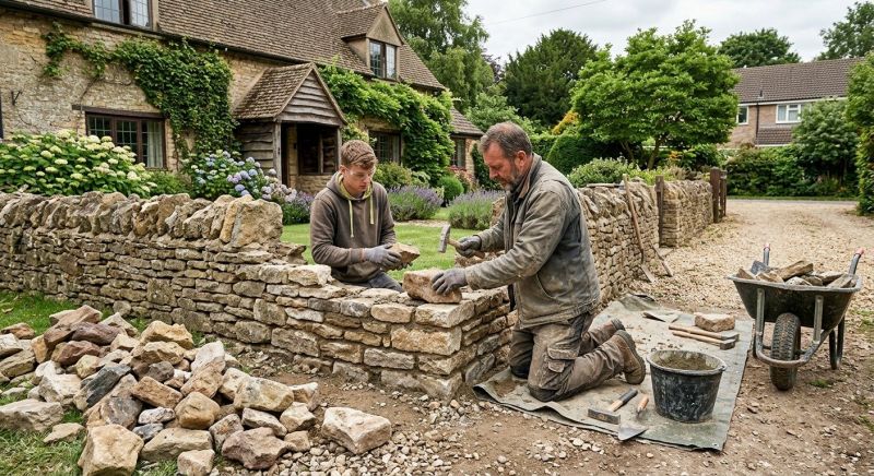 Stone Wall Repair in Fargo, ND
